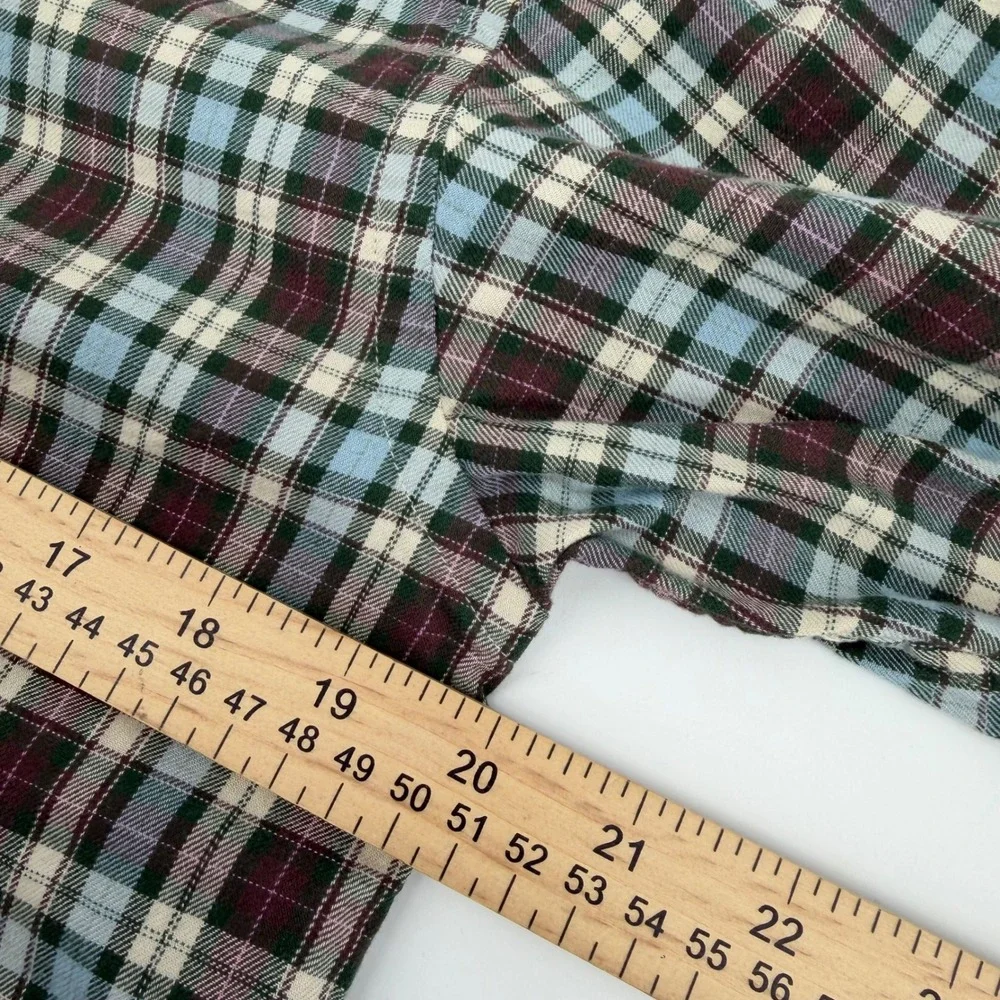 Kids Ralph Lauren Plaid Button‎ Down Shirt Long Sleeve Cotton Large 16/18